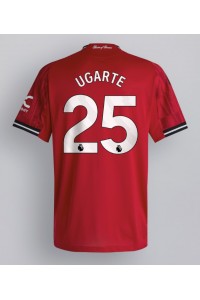 Fotbalové Dres Manchester United Manuel Ugarte #25 Domácí Oblečení 2025-26 Krátký Rukáv